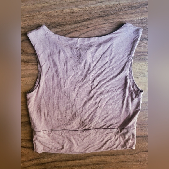 (M) Final Touch Modal crop top - Picture 2 of 4